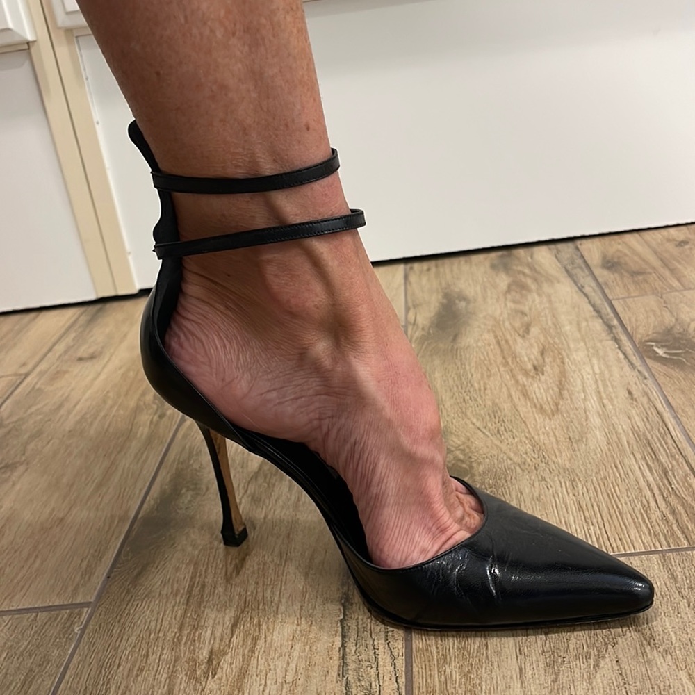 Manolo Blahnik Black Heels